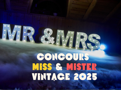 Concours Miss & Mister Vintage 2025 - Animation du Salon Vintage de Blavozy 14–16 novembre 2025